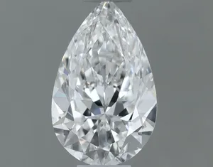 0.4ct PEAR F VVS2 Natural diamond