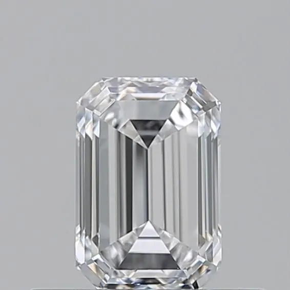 0.51ct EMERALD D VVS1 Natural diamond