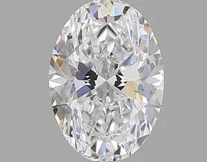 0.32ct OVAL D VVS2 Natural diamond