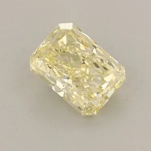 0.56ct RADIANT Fancy Yellow VS1 Coloured Lab diamond