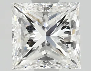 0.8ct PRINCESS D VS2 Natural diamond