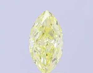 1.02ct MARQUISE Fancy Yellow VVS2 Coloured Lab diamond