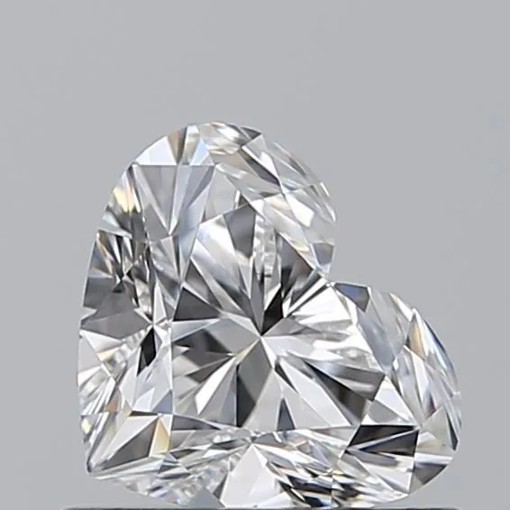 0.7ct HEART E VVS2 Natural diamond