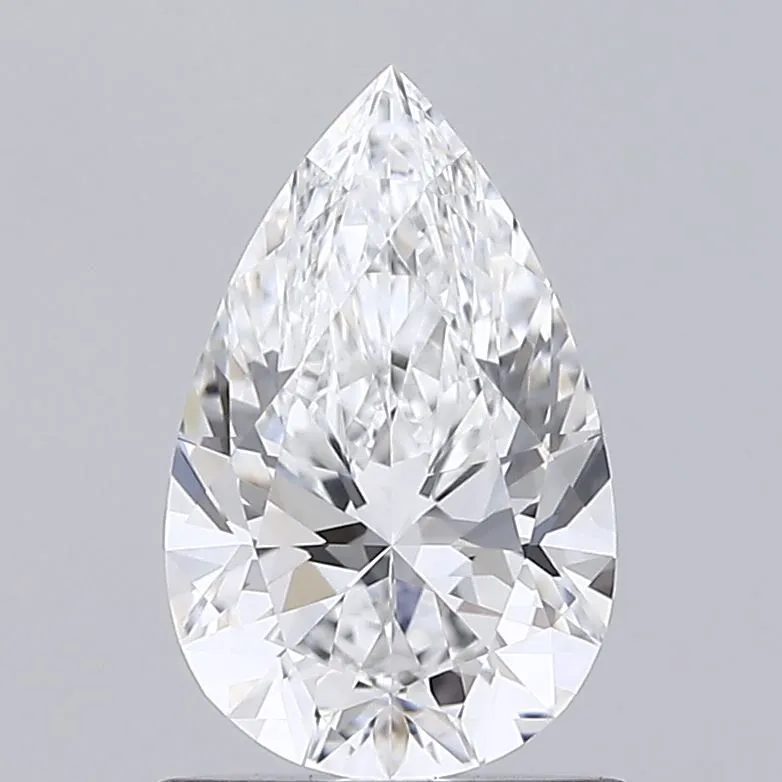 0.87ct PEAR D VVS2 Lab Grown diamond