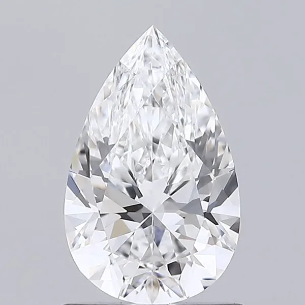 0.87ct PEAR D VVS2 Lab diamond