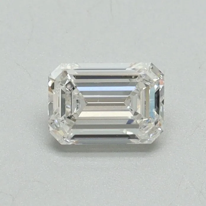 0.47ct EMERALD F VVS2 Lab Grown diamond
