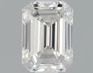 0.72ct EMERALD F VS1 Lab diamond