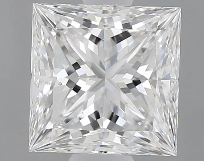 0.80ct PRINCESS E VS2 Natural diamond