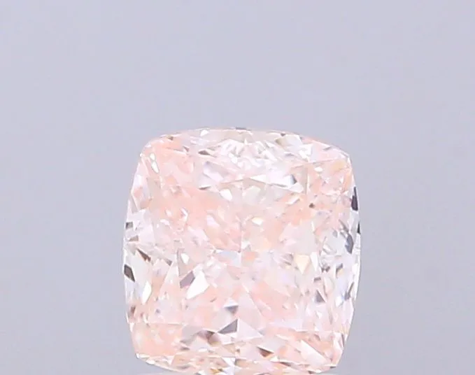1.02ct CUSHION Fancy Light Pink VVS2 Coloured Lab diamond