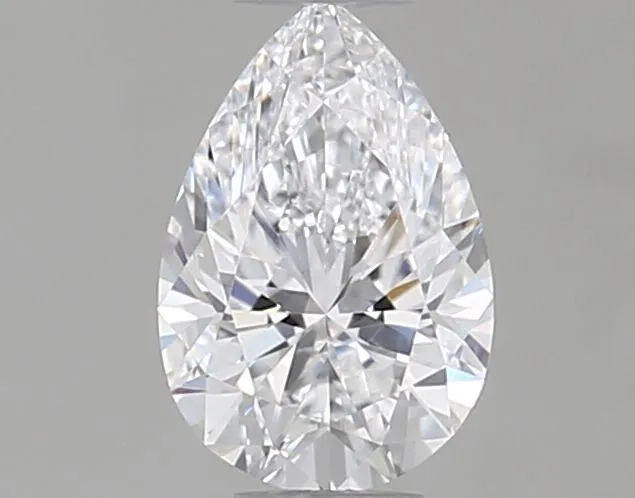 0.42ct PEAR D VVS2 Natural diamond