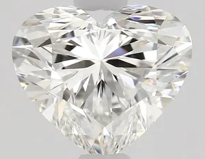 0.71ct HEART F VVS1 Natural diamond