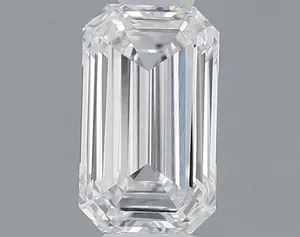 0.49ct EMERALD D VS1 Lab diamond