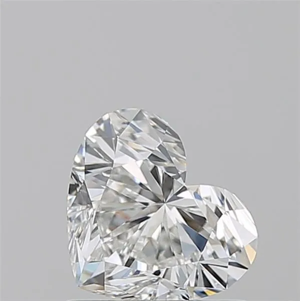 0.91ct HEART F VVS2 Natural diamond