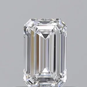 0.5ct EMERALD D VS2 Natural diamond