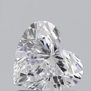 0.81ct HEART D VVS1 Lab diamond