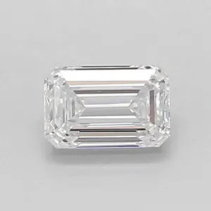 0.53ct EMERALD D VVS1 Lab diamond