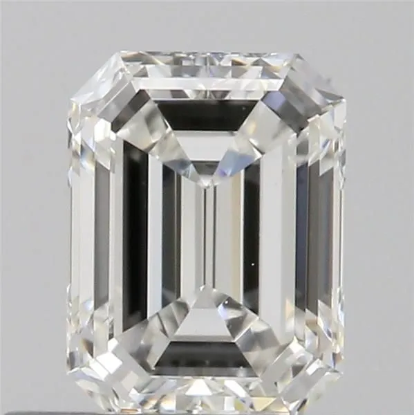 0.50ct EMERALD F VVS2 Natural diamond