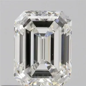 0.5ct EMERALD F VVS2 Natural diamond