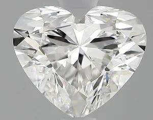 1.04ct HEART E VVS2 Lab diamond