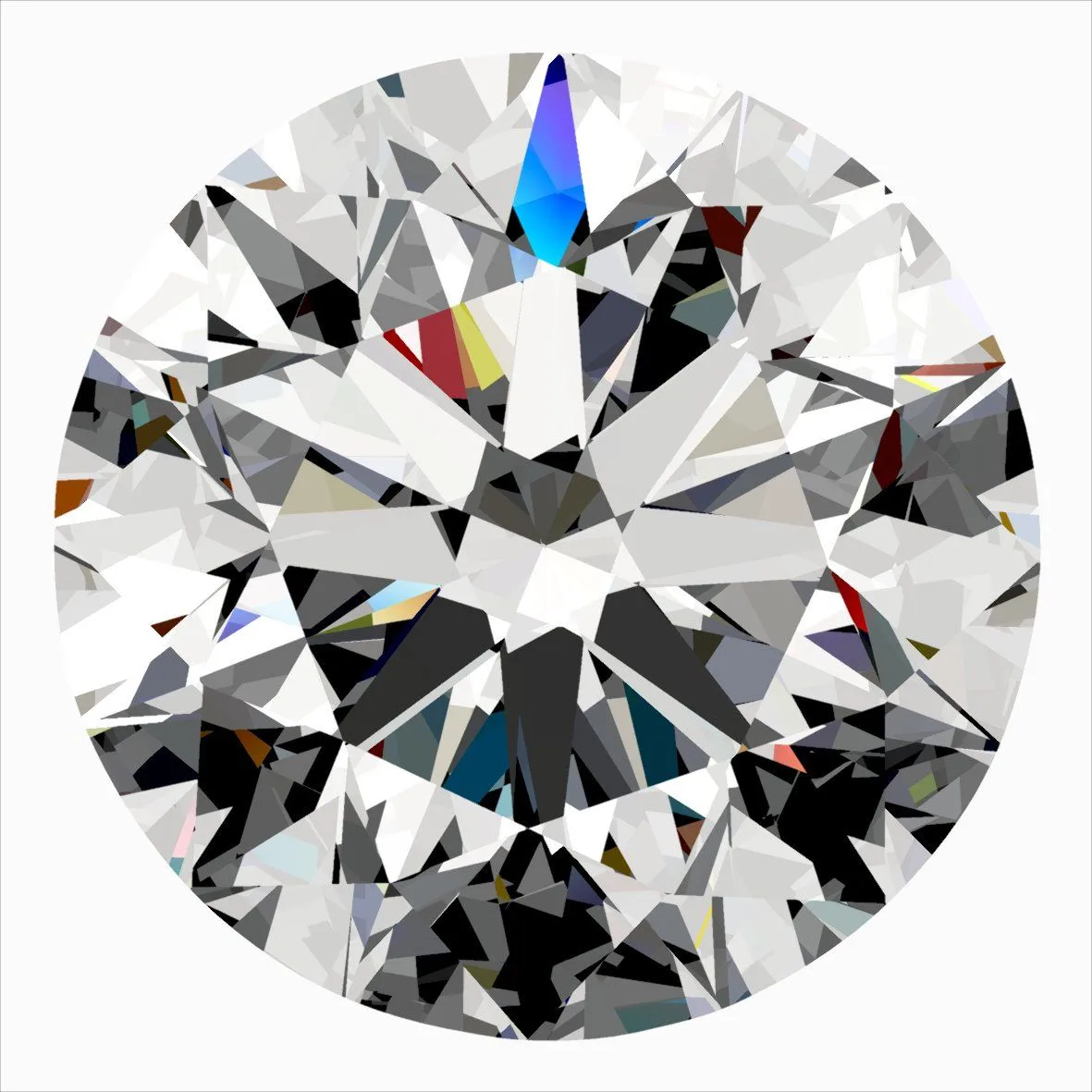 0.30ct ROUND H VS1 Natural diamond