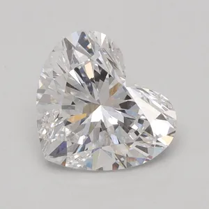 1.07ct HEART E VVS2 Lab diamond
