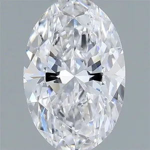 0.51ct OVAL D VS2 Natural diamond