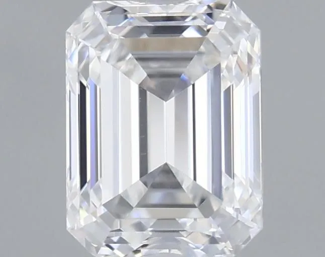 0.63ct EMERALD D VVS2 Natural diamond