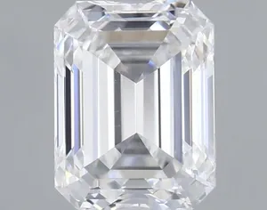0.63ct EMERALD D VVS2 Natural diamond