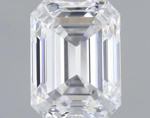 0.63ct EMERALD D VVS2 Natural diamond