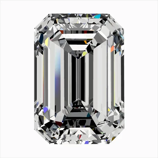 0.35ct EMERALD E VVS1 Natural diamond