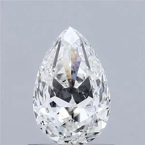 1ct PEAR H SI2 Natural diamond