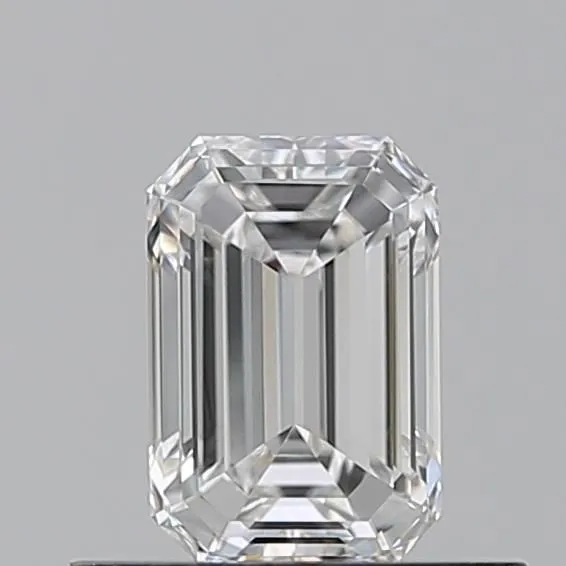 0.51ct EMERALD F VVS1 Natural diamond