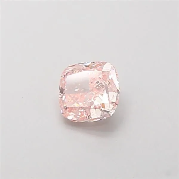 0.93ct CUSHION Fancy Intense Pink VS1 Coloured Lab diamond