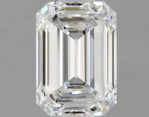 0.54ct EMERALD F VVS2 Natural diamond