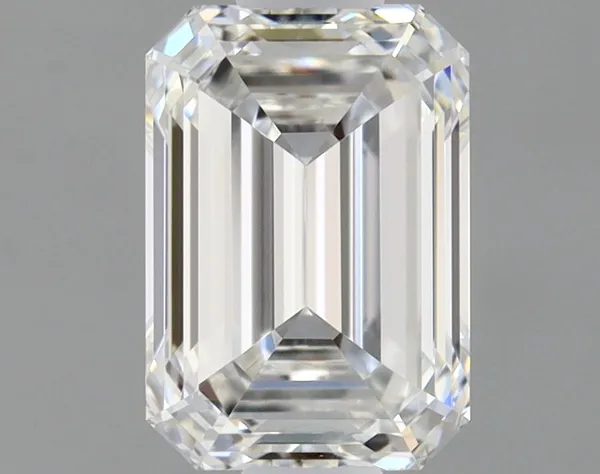 0.54ct EMERALD F VVS2 Natural diamond