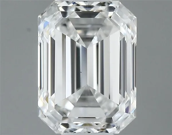 0.4ct EMERALD F VS1 Natural diamond