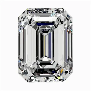 0.4ct EMERALD F VS2 Natural diamond