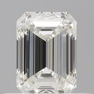 0.5ct EMERALD H VVS2 Natural diamond