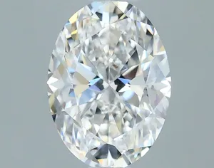 0.5ct OVAL F VVS1 Natural diamond