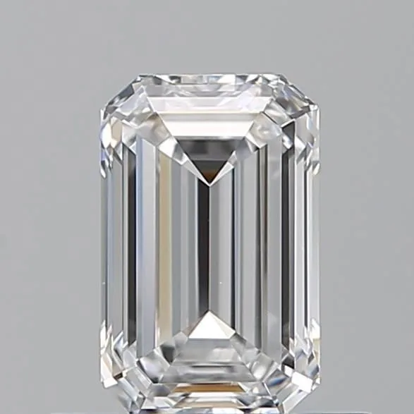 0.65ct EMERALD D VS2 Natural diamond