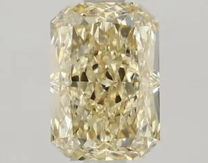 1.3ct RADIANT Fancy Yellow VS1 Coloured Lab diamond