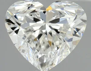 0.71ct HEART G VS1 Natural diamond