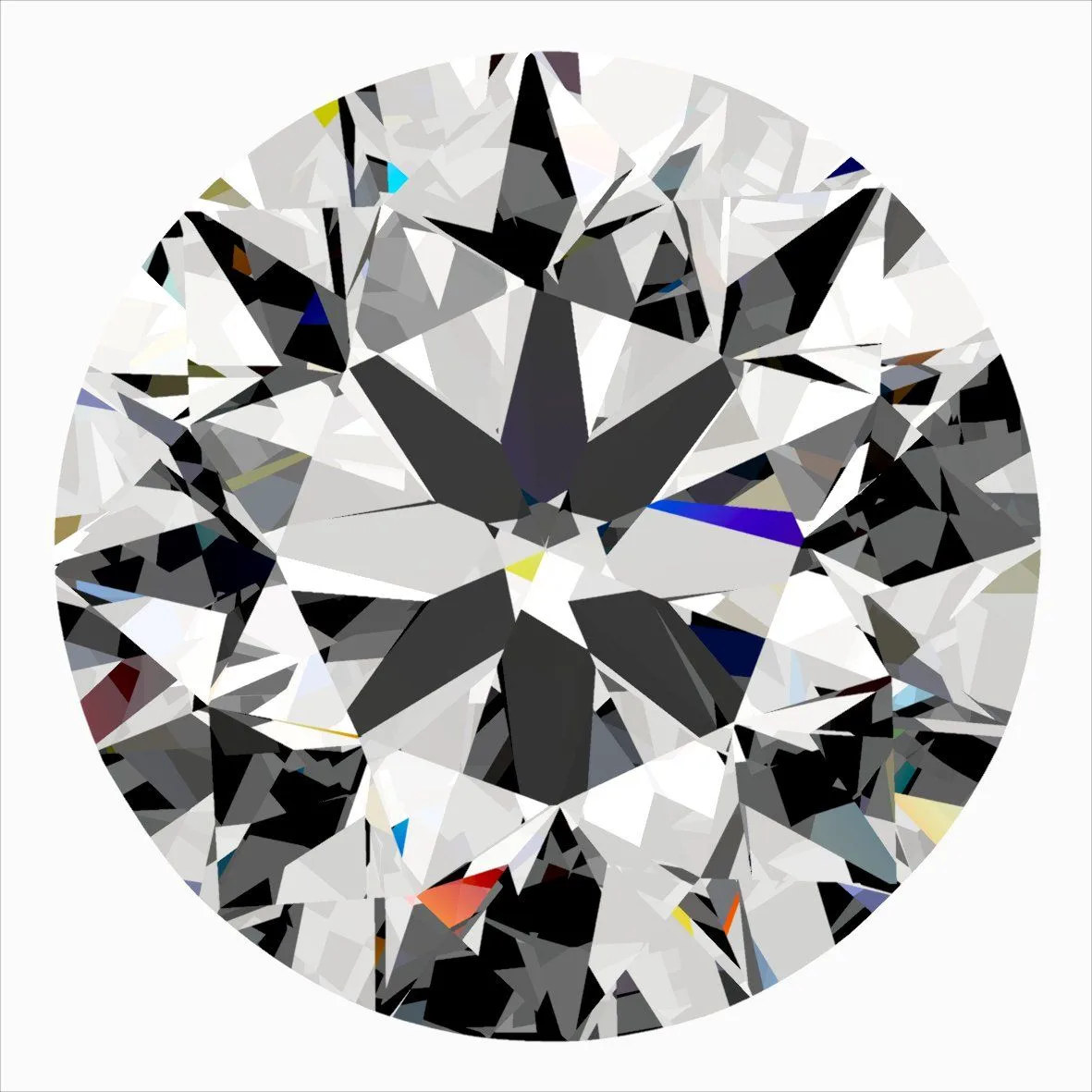 0.30ct ROUND E SI1 Natural diamond