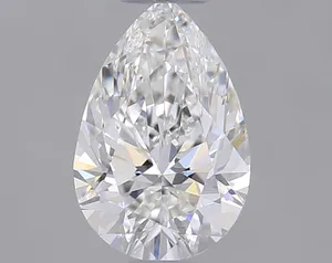 0.5ct PEAR H VVS2 Natural diamond
