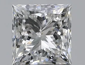 0.91ct PRINCESS G VS2 Natural diamond