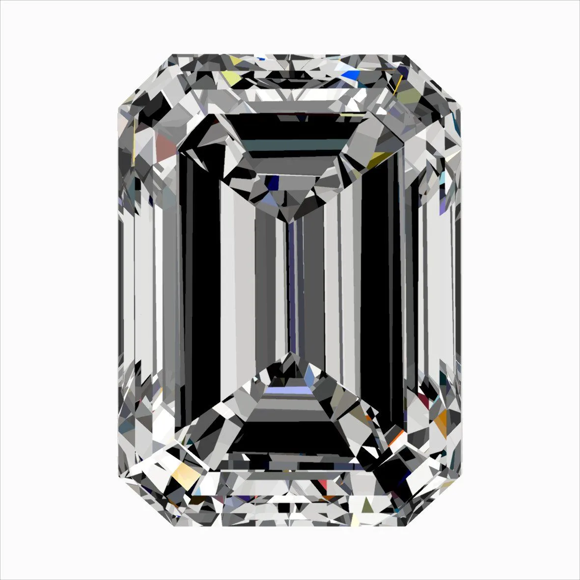 0.33ct EMERALD D VVS1 Natural diamond