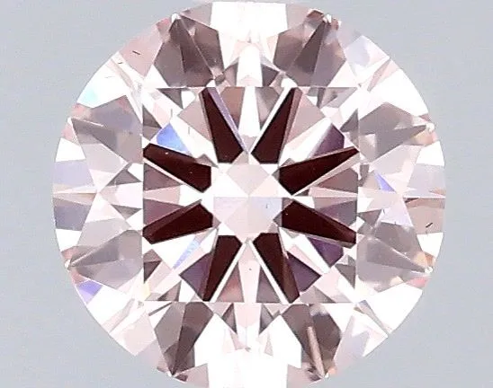 1.00ct ROUND Fancy Intense Pink VS2 Coloured Lab diamond