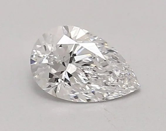 0.66ct PEAR D VVS1 Lab diamond