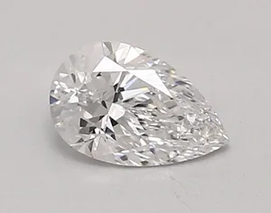 0.66ct PEAR D VVS1 Lab diamond