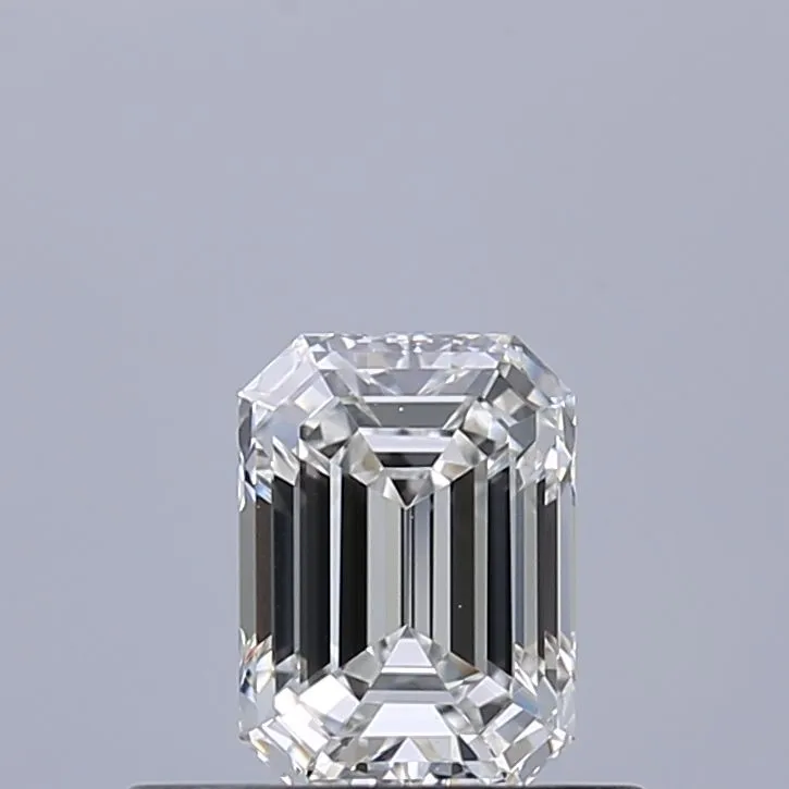 0.45ct EMERALD F VS1 Natural diamond